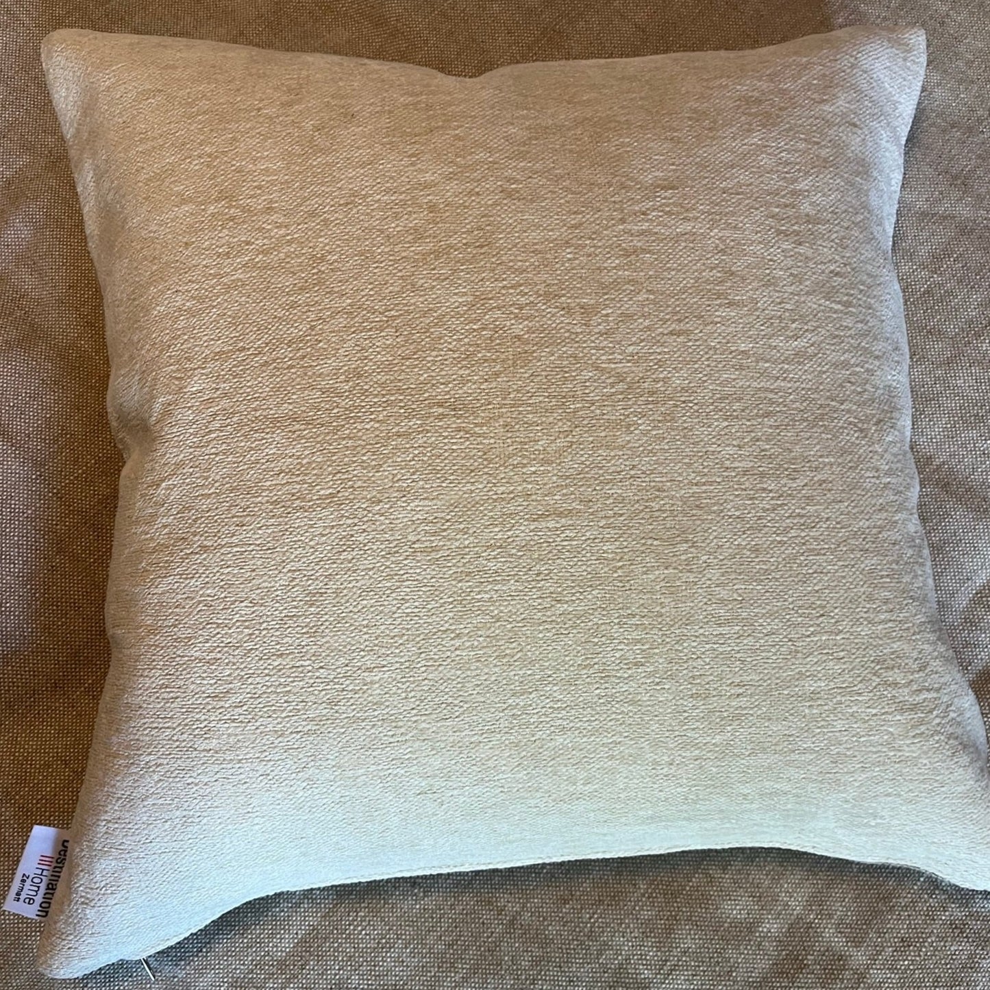Blacknose Sheep with Matterhorn cushion cover, cream