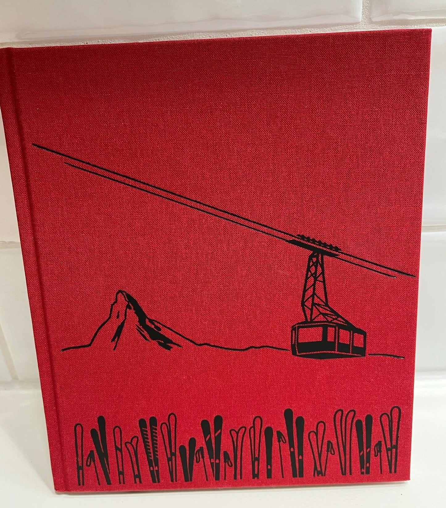 Notebook Zermatt Winter, turquoise