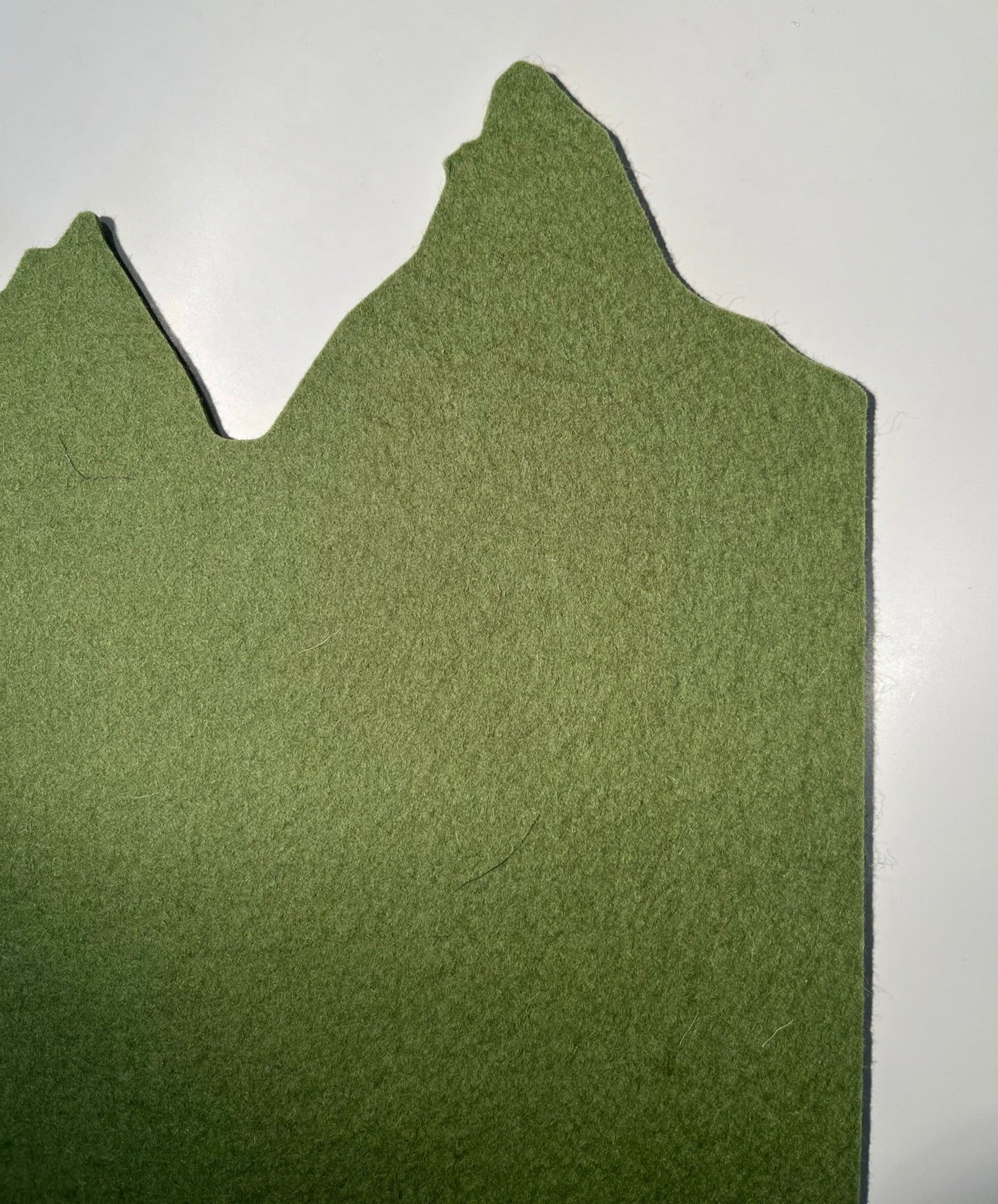 Mountain Panorama table mat, green