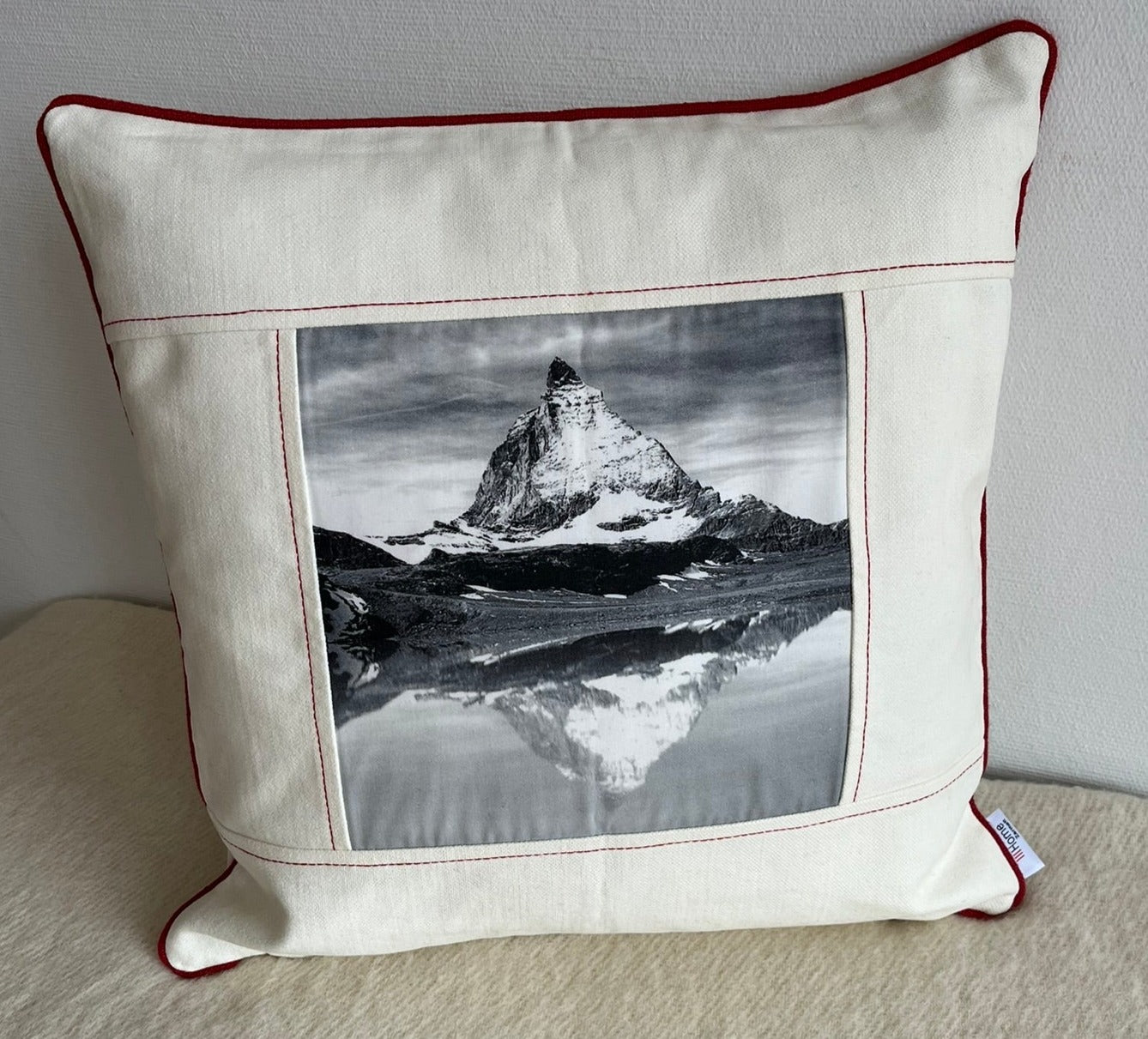 Matterhorn cushion cover, cream