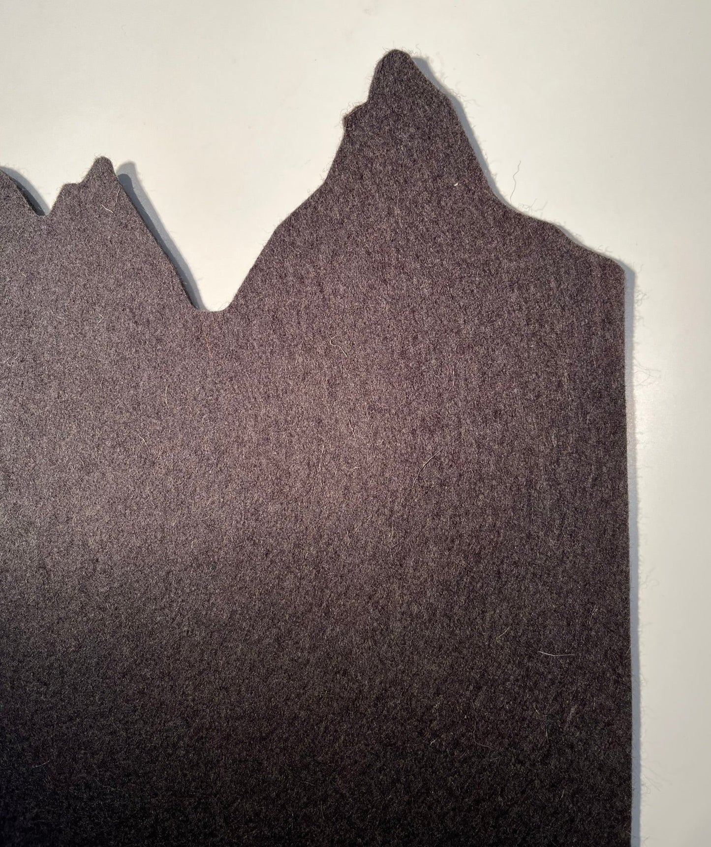 Mountain Panorama table mat, dark grey